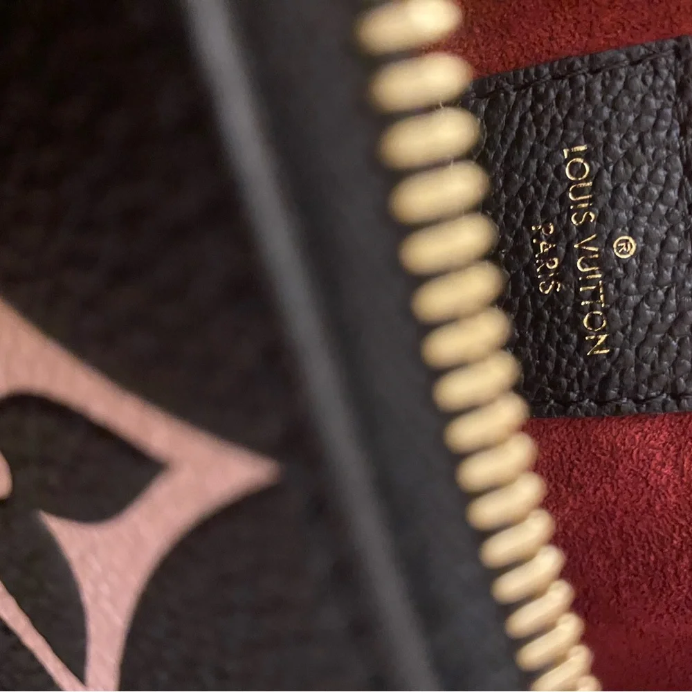 Louis Vuitton Speedy Bandouliere Leather Handbag Black/Beige - Picture 8 of 13